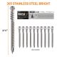 CAMO #10 x 2-1/2 in. Stainless Steel Star Flat-Head Drive Collated Composite Deck Screw (1000-Count)
