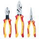 Wiha 1000-Volt Insulated Industrial Grip Pliers and Cutters Set (3-Piece)
