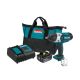 Makita 18V LXT Lithium-Ion Cordless 1/2 in. Sq. Drive Impact Wrench Kit, (3.0Ah)