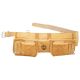 Graintex 12-Pocket Top Grain Leather Work Apron with 2 in. Belt
