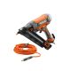 RIDGID Pneumatic 15-Gauge 2-1/2 in. Angled Finish Nailer with 1/4 in. 50 ft. Lay Flat Air Hose
