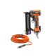 RIDGID Pneumatic 23-Gauge 1-3/8 in. Headless Pin Nailer with Dry-Fire Lockout with 1/4 in. 50 ft. Lay Flat Air Hose