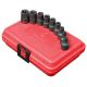 SUNEX TOOLS 3/8 in. Drive SAE External Star Socket Set (9-Piece)
