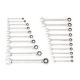 Husky Ratcheting SAE/MM Combination Wrench Set (20-Piece)
