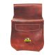 Graintex Single Pocket Top Grain Leather Nail and Tool Pouch