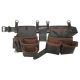Graintex 10-Pocket Oil Tanned Leather Tool Pouch Set