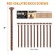CAMO #10 x 3 in. Red Star Drive Bugle-Head Collated Deck Screw (1000-Count)