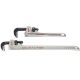 Milwaukee 10 in. Long and 14 in. Aluminum Pipe Wrench with Power Length Handle (2-Piece)