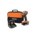 RIDGID 18V SubCompact Brushless Cordless 3/8 in. Impact Wrench Kit with Belt Clip, 2.0 Ah Battery, and 18V Charger