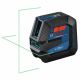 Bosch 100 ft. Green Reconditioned Combination Laser Level Self Leveling with VisiMax Technology