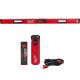 Milwaukee 48 in. REDSTICK Digital Box Level with Pin-Point Measurement Technology with Portable Power Source Kit