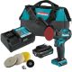 Makita 12V max CXT Lithium-Ion Brushless 3 in. Polisher/2 in. Sander Kit, 2.0Ah