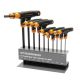GEARWRENCH SAE Ball End T-Handle Hex Key Set with Metal Benchtop Stand (10-Piece)