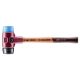 Halder Simplex 50 2.5 lbs. Mallet with Soft Blue Rubber (Non-Marring) and Black Rubber Inserts