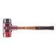 Halder Simplex 60 3.5 lbs. Mallet with Black Rubber and Red Plastic Inserts