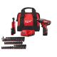 Milwaukee M12 12V Lithium-Ion Cordless 3/8 in. Ratchet/Screwdriver Kit with 3/8 in. Drive SAE/Metric Impact Socket Set (43-Piece)
