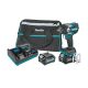 Makita 40V max XGT Brushless Cordless 4-Speed Mid-Torque 1/2 in. Impact Wrench KIt w/Friction Ring Anvil, 2.5Ah