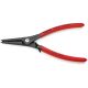 KNIPEX Precision Snap Ring Pliers with Limiter-External Straight with Adjustable Opening