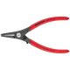 KNIPEX Precision Snap Ring Pliers with Limiter-External Straight-With Adjustable Opening