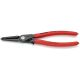 KNIPEX Precision Snap Ring Pliers with Limiter-Internal Straight with Adjustable Opening