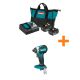 Makita 18V LXT 4.0 Ah Battery and Rapid Optimum Charger Starter Pack with bonus 18V LXT Brushless 1/4 in. Impact Driver