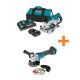 Makita 18V X2 LXT 5.0Ah (36V) Brushless Rear Handle 7-1/4 in. Circular Saw Kit w/18V LXT Brushless Cut-Off/Angle Grinder