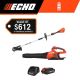 ECHO 56V Cordless Battery 16 in. String Trimmer and 151 MPH 526 CFM Blower Combo Kit w/ 2.5Ah Battery and Charger (2-Tool)