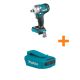 Makita 18V LXT Brushless Cordless 1/2 in. Impact Wrench Kit w/Friction Ring Anvil 5.0Ah w/Power Source, Tool Only