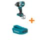 Makita 18V LXT Brushless Cordless 1/2 in. Impact Wrench w/Detent Anvil, Tool Only w/18V Power Source, Tool Only