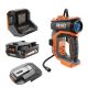 RIDGID 18V High Pressure Portable Inflator Kit with 2.0 Ah Battery, Charger, and USB Portable Power Source with Activate Button