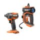 RIDGID 18V Cordless 2-Tool Combo Kit with Brushless 3-Speed 1/4 in. Impact Driver and Cordless Digital Inflator (Tools Only)