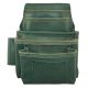 Graintex 5-Pocket Leather Top Grain Oil Tanned Nail & Tool Pouch