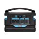 Pulsar 1000-Watt Quiet Portable Power Station with Push Button Start Battery Generator for Outdoors, Home, and Solar Charging