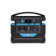 Pulsar 500-Watt Quiet Portable Power Station with Push Button Start Battery Generator for Outdoors, Home, and Solar Charging