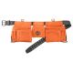 Graintex 11-Pocket Suede Leather Tool Apron in Orange