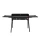 Char-Griller Portable Propane 3 Burner Camp Stove/Grill in Black