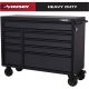 Husky Heavy-Duty 52 in. 9-Drawer Matte Black Rolling Tool Cabinet