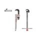 Milwaukee 10 in. Aluminum Pipe Wrench with 1.25 in. Basin Wrench (2-Piece)