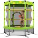 Unbranded 55 in. Kids Trampoline With Safety Enclosure Net