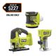 RYOBI ONE+ 18V Cordless 3-Tool Combo Kit with Jig Saw, Router and Random Orbit Sander (Tools Only)