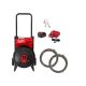Milwaukee M18 18- Volt Lithium-Ion Cordless Drain Cleaning Drum Machine 3/8 in. x 75 ft. Cable Kit and 3/8 in. x 100 ft. Cable