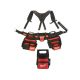 Milwaukee General Contractor Work Belt with Suspension Rig with 11 in. Compact Electricians Pouch