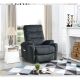 Unbranded Dark Gray Elderly Power Lift Chair 2-Side Pockets with Adjustable Massage Function and Heating