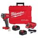Milwaukee M18 FUEL 18V Lithium-Ion Brushless Cordless 3/8 in. Compact Impact Wrench with Friction Ring Kit, Resistant Batteries