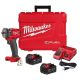 Milwaukee M18 FUEL 18V Lithium-Ion Brushless Cordless 1/2 in. Compact Impact Wrench with Friction Ring Kit, Resistant Batteries