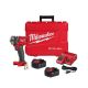 Milwaukee M18 FUEL 18V Lithium-Ion Brushless Cordless 1/2 in. Compact Impact Wrench with Pin Detent Kit with Resistant Batteries