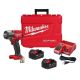 Milwaukee M18 FUEL 18V Lithium-Ion Brushless Cordless 3/8 in. Mid-Torque Impact Wrench with Friction Ring Kit, Resistant Batteries