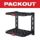 Milwaukee PACKOUT 20 in. H x 22 in. W Slatwall Accessories Black Resin Racking Kit with Metal Reinforced Frame and Handle