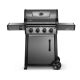 NAPOLEON Freestyle 425 4-Burner Propane Gas Grill with Range Side Burner in Graphite Grey