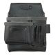 Graintex 5-Pocket Left-Handed Black Rugged Top Grain Leather Tool Pouch